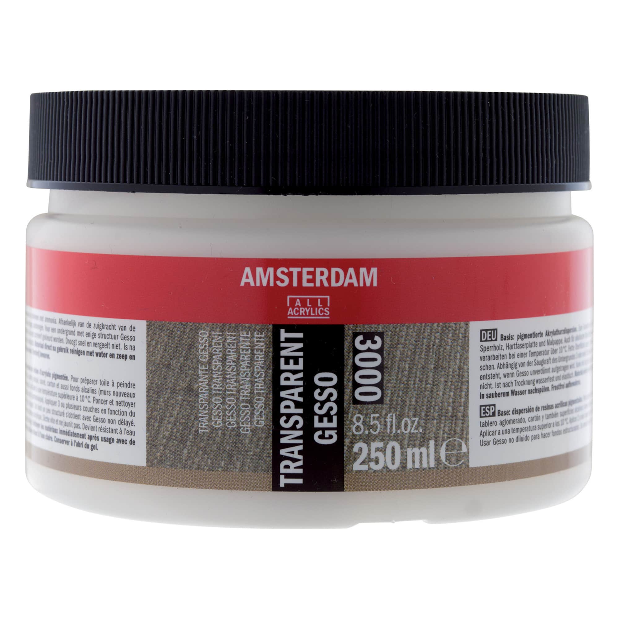 Amsterdam 250ml Transparent Gesso
